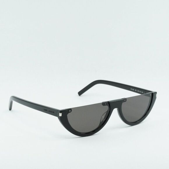 💯 NEW SAINT LAURENT SL563 001 BLACK SUNGLASSES - Picture 12 of 15